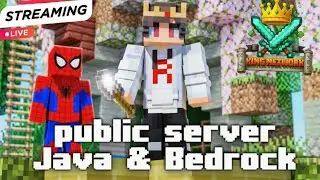 🔥 NEW SMP STARTED! | Playing on Kings Network SMP LIVE 👑