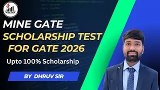 MINE GATE SCHOLARSHIP TEST | For GATE MN 2026 | Avail 100% Scholarship @mine_gate