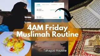 4am Friday Muslimah Routine | Tahajjud Routine Vlog | Life with Simral