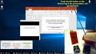 Sensortag + blessTags application = Wireless Presenter
