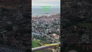#Colombo #harbour #South from #LotusTower #colombo #SriLanka #visitsl #travel #sosrilanka