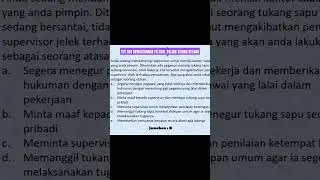 TRY OUT BERDASARKAN FR SOAL PALING SERING KELUAR PRT 2 #pendidikan #study #shorts #sorts #soal #fypシ