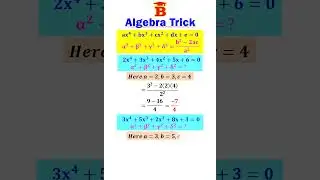 Algebra α,β Trick -3