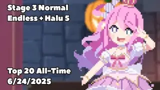 [HoloCure] Stage 3 Endless as Himemori Luna | Top 20 All-Time (0.7)