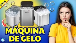 TOP 4 MELHORES MÁQUINA DE GELO que Valem a Pena! Descubra a Melhor Máquina de Gelo Portátil!