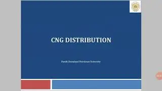 CNG Distribution Part 1