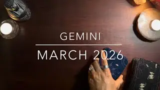 GEMINI ♊️ Enjoying the Ride ✨March 2026 Tarot Reading 