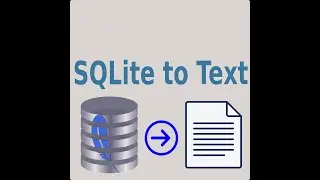 Sqlite To Text