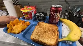 pov asmr Recreating College campus school lunch 4k 60hz