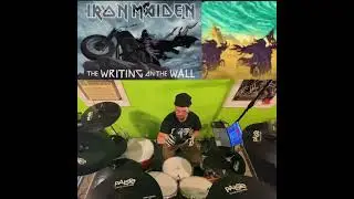 The writing on the wall (guitar solo part) - Iron Maiden - Drum Cover (premix raw drums)