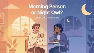 Morning Person or Night Owl? | Easy English Conversation