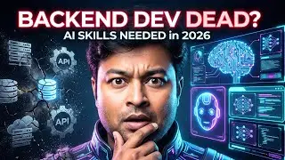 Backend Developer Career in 2026 | AI Impact Explained | AI Concepts for Backend Developers - Hindi