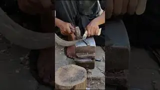 Sickle Forging | Dranti making ... #nature #natural #village #villagelife #viral