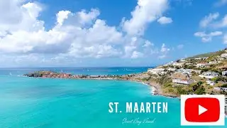 St.  Maarten 4K| Great Bay Beach | Philipsburg