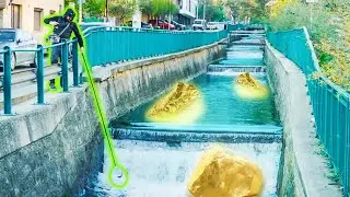 “ЗЛАТНА МИНА” в София! Градски КАНАЛ ПЪЛЕН С РИБИ!