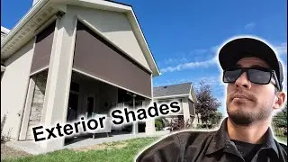 Options to shade your outdoor patio!