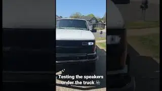 Skar horn speakers under truck. Very loud!