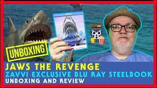 JAWS THE REVENGE Zavvi Exclusive Blu Ray Steelbook Unboxing & Review - Worth the $$$ or Hot Garbage?