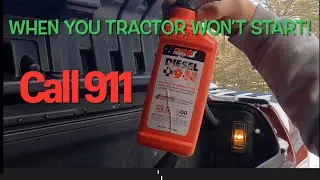 911 Emergency Diesel Treatment (Will It Work ? ) #911 #diesel #tractor