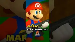 Super Mario 64 Almost Started as a First Person Game!