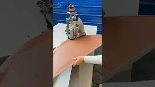 X1 Curve edge trimming machine  #woodworkingmachine