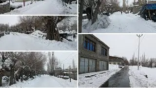1 FEB 2026 CONTINUE SNOWFALL AT SANKOO THASGAM UPDATE BY @FAYOUL_HINDUSTAN 