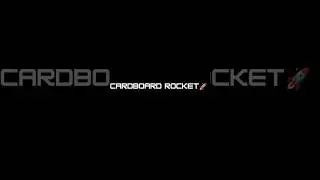 Cardboard Rocket &ndash; First Test Flight 🚀 #rocket #diy #seraspace #space #failed #shorts #testflight