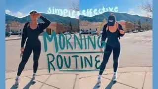 SIMPLE + EFFECTIVE MORINNG ROUTINE | I STARTED THERAPY