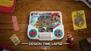 Super Smash Bros Ultimate - Tiger Electronics Edition - Design Mock Up - Demake