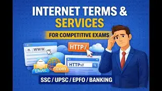 **INTERNET TERMS & SERVICES | Complete Guide for Competitive Exams**