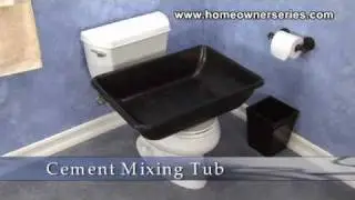 Cement Mixing Tub