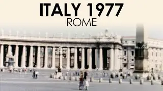 Archive Footage of Rome | Italy 1970s Super 8 home movie film
