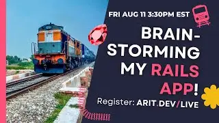 Brainstorming My Rails Project App