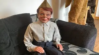my original len insull ventriloquist, dummy ￼￼ from the 1950s ￼LENNY￼ 🤩🤩🤩🤩💖💖💖