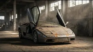 Abandoned Diablo SE30 Revival | No Talking ASMR Car Restoration