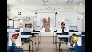 I never talk back to a teacher im to shy Ngl 