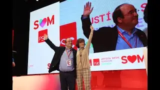 Carmen Calvo interviene en el Congreso del PSC
