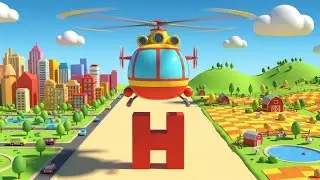 ABC Vehicles Song | kids nursery rhymes | Baby Song, Alphabet & Vehicle Cartoon 🚦