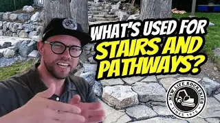 What Materials Do You Use for Stairs and Pathways? | Landscaping and Rockery Construction Services