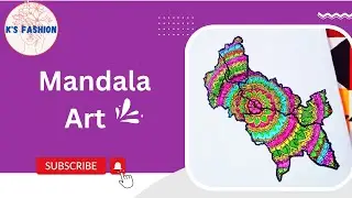 Mandala art in Pakistani map step by step drawing || Mandala art || Pakistan map