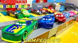 CARRERAS EN SUPER TRACK MACK Disney pixar Cars