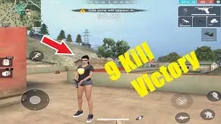 9 Kill Solo Victory|Garena Free Fire|