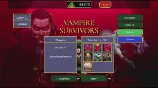 Vampire Survivors Co-op Ps5 Pro!!