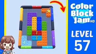 Color Block Jam Level 57 Solution Walkthrough
