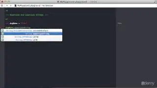 SECTION 4:Video 37 Uppercase and Lowercase Strings