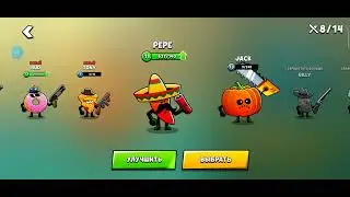 2 видео по игре Food Gang (банда пища) с модом бесконечные деньги и кристаллы🤑