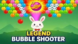 Legend Bubble Shooter Gameplay &ndash; Level Clear Walkthrough