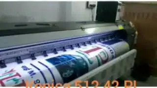 Konica 512 42 PL Allwin solvent printer