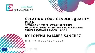 Creating your Gender Equality Plan (Day 1)