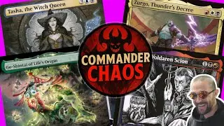 High Power Gameplay | Commander Chaos Ep2 | B3 EDH Florian vs Go-Shintai vs Tasha vs Zurgo